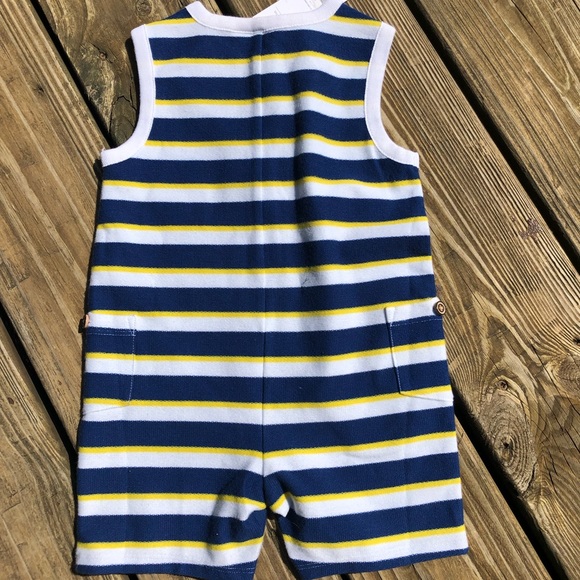NWT Janie and Jack striped romper - Picture 3 of 3